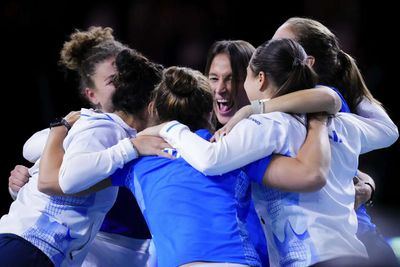 Italy clinch fifth Billie Jean King Cup title with dominant victory over Slovakia