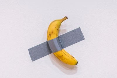 Maurizio Cattelan’s duct-taped banana artwork fetches US$5.2m at New York auction