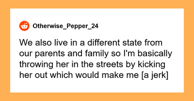 “AITA For Kicking My Sister Out After She Refused To Babysit My Son?”