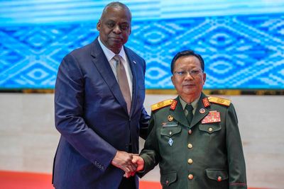 Southeast Asian defense chiefs discuss regional security with US, China and other partner nations