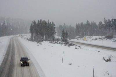 Major Storm Hits Northern California With Rain And Snow