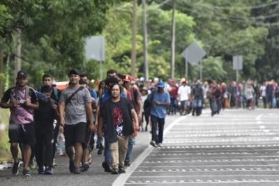 Migrant Caravans Face Challenges On Journey To US Border