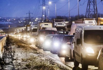 M2 crash: Drivers stuck in freezing cold cars overnight after lorry collides with pedestrian