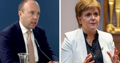 Nicola Sturgeon 'caused all sorts of difficulties' in pandemic, Matt Hancock claims