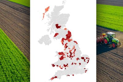 Mapped: The rural Labour MPs most at risk from farmer inheritance tax backlash