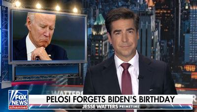 Fox News host Jesse Watters claims men shouldn’t wish other men ‘happy birthday’