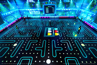 This live version of Pac-Man with AR ghosts looks wild