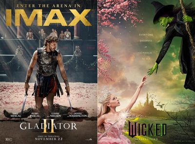 Is ‘Glicked’ the new ‘Barbenheimer’? ‘Wicked’ and ‘Gladiator II’ collide in theaters