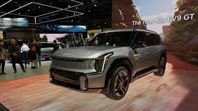 2026 Kia EV9 GT: Sporty Electric SUV With Native Tesla NACS Port, Virtual Gear Shifts