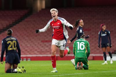 Lina Hurtig caps a satisfying night of Champions League progress for Arsenal