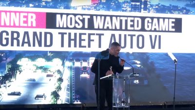 Rockstar teases 'absolutely mind-blowing things' in the works as Grand Theft Auto 6 wins Most Wanted Game at the Golden Joystick Awards