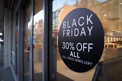 Jump in consumer confidence as shoppers prepare to spend on Black Friday