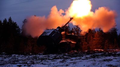 Watch live firing of British Army’s new Archer artillery gun in NATO exercise close to Russia border