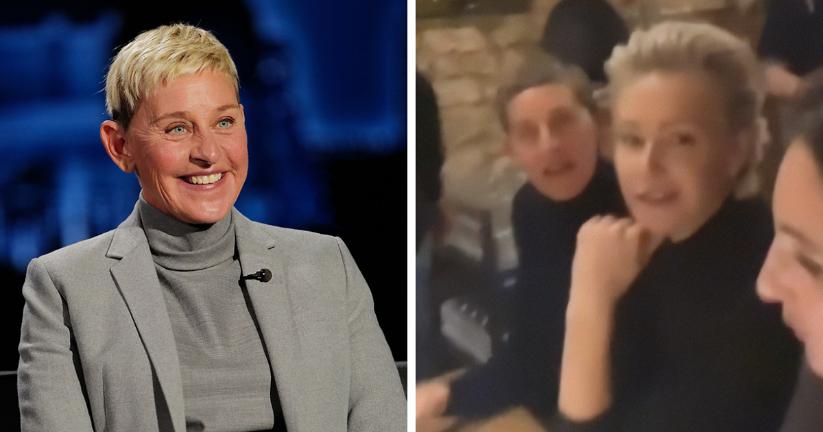 Ellen DeGeneres Debuts New Look After Fleeing The US:…