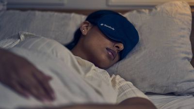 I tried the Therabody SleepMask and have never felt so relaxed