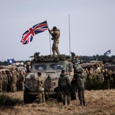 British Armed Forces Ready To Fight Russia In Eastern Europe