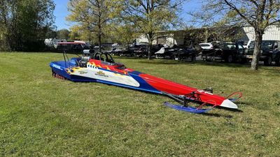 This "Snowmobile" Is Actually a Top-Fuel Dragster Underneath