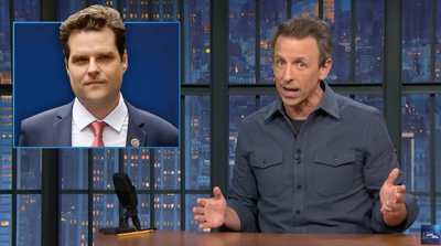 Seth Meyers skewers Matt Gaetz’s failed 8-day run for attorney general