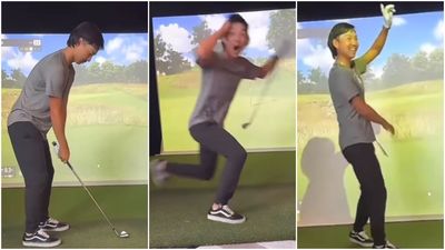 Watch: Min Woo Lee Makes Simulator Ace - Live!