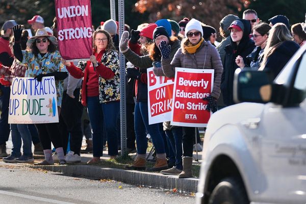 A judge pledged to waive fines against Massachusetts striking teachers if they return to classes