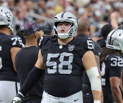 Raiders sticking with Jackson Powers-Johnson at center over Andre James