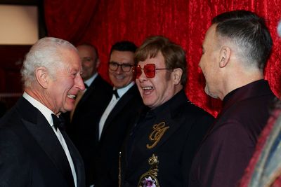 King attends Royal Variety Performance alone after Queen pulls out