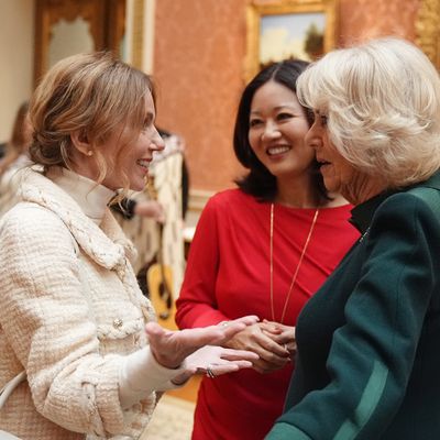 Why Queen Camilla Met up With a Spice Girl at Buckingham Palace