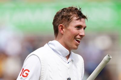 Zak Crawley bucks the trend as wickets fall in England’s warm-up match