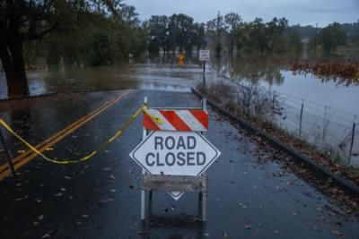 Major Storms Bring Record Rain And Snow Across US