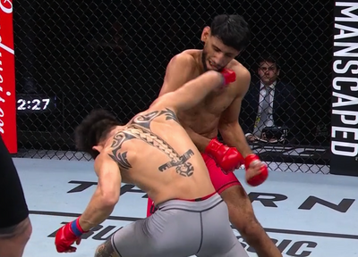 UFC Fight Night 248 video: Dong Hoon Choi’s KO folds Kiru Sahota to win ‘Road to UFC’