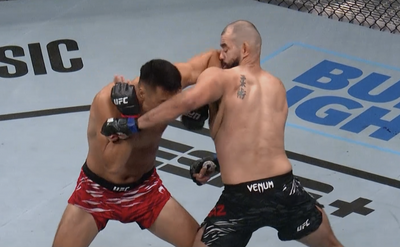 UFC Fight Night 248 video: Zhang Mingyang crushes Ozzy Diaz to keep perfect finish rate