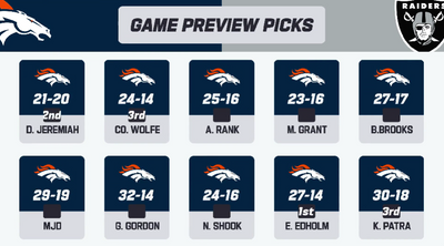 Broncos vs. Raiders: Video preview and expert game picks