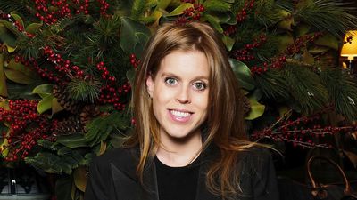 Princess Beatrice exudes timeless elegance in the most sophisticated black velvet midi dress and blazer