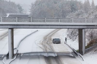 Thousands of homes without power as two die during Storm Bert