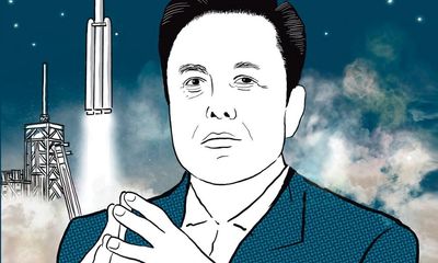 ‘We live in a climate of fear’: graphic novelist’s Elon Musk book can’t find UK or US publisher