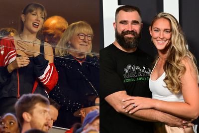 Taylor Swift and Donna Kelce react to Jason and Kylie Kelce new pregnancy announcement