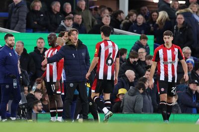 Everton 0-0 Brentford: Ten-man Bees hold on for first away point as Thomas Frank fumes at VAR