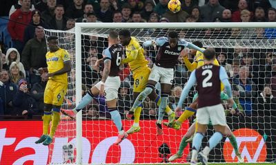 Ross Barkley header helps Aston Villa salvage a point against Crystal Palace