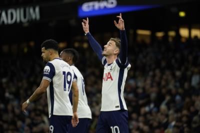 Manchester City Struggles Against Tottenham, Falls Behind 3-0