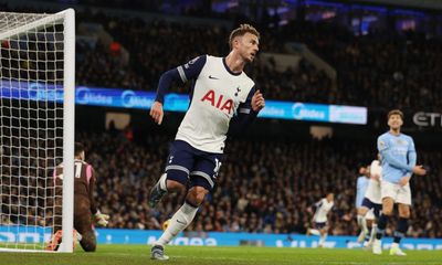 Tottenham rout Manchester City 4-0 to leave Pep Guardiola reeling