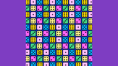 Brain teaser: Only a smart observer can spot the odd dice in this image