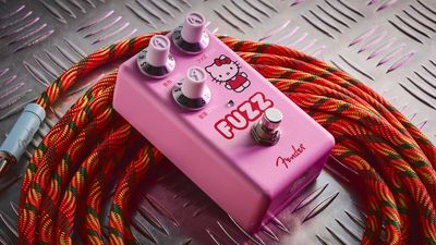 "As ridiculous as it might seem to recommend a product with Hello Kitty on the front as a decent option for woolly stoner metal riffs, we’re going to do it": Fender Hello Kitty Fuzz pedal review