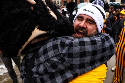 Jason Kelce chugged beers and had a glorious time in Boone as App State beat James Madison