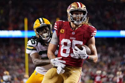 Is George Kittle playing vs. Packers? Injury updates for 49ers TE