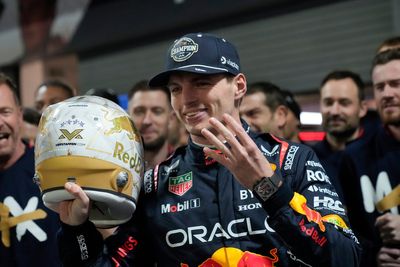 Max Verstappen seals fourth world title as George Russell wins in Las Vegas