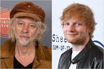 Bob Geldof responds to Ed Sheeran statement on Band Aid song ‘Do They Know It’s Christmas?’