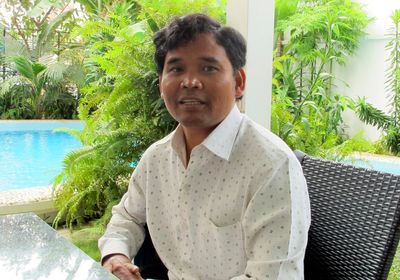 A prominent Cambodia environmentalist is arrested while investigating illegal logging