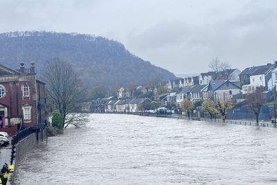 Homes and cars underwater as Storm Bert takes its toll on Wales