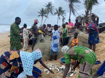 Lost homes and rising seas: A Nigerian coastal community fears extinction