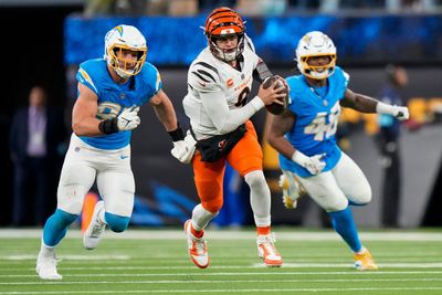 Chargers players fined for hits on Bengals, including Joe Burrow